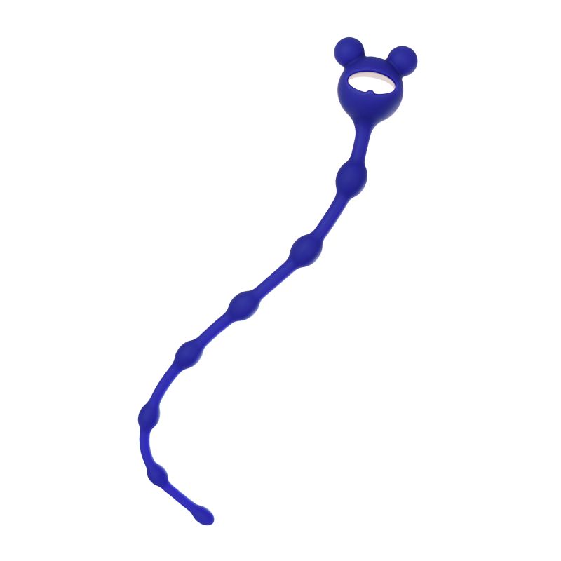ToDo Froggy Anal Chain Navy Blue 27.4cm x 1.4cm