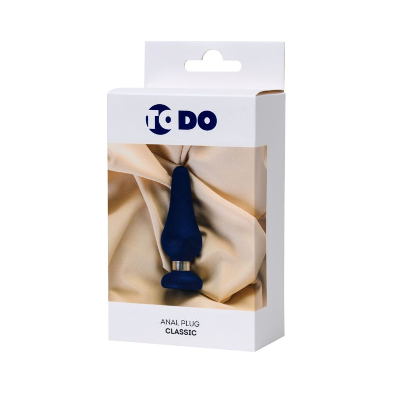 ToDo Anal Plug Classic Blue 10cm x 4.6cm