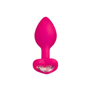 ToDo Diamond Heart Anal Plug, 6cm, Pink