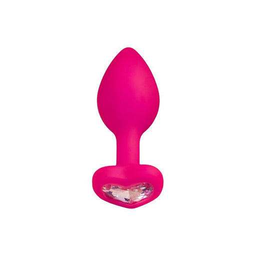 ToDo Diamond Heart Anal Plug, 6cm, Pink