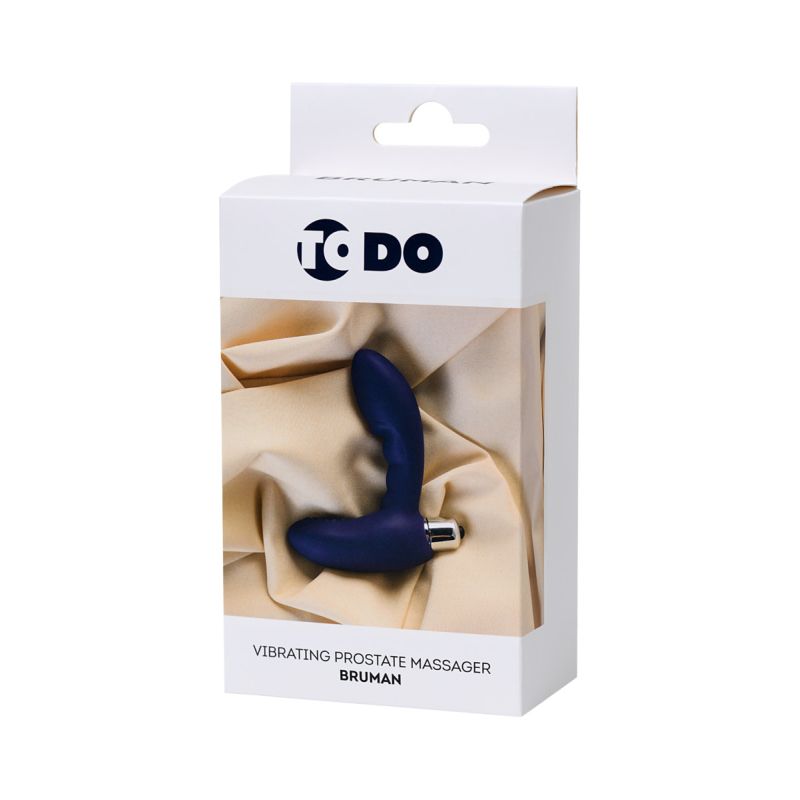 ToDo Bruman Vibrating Prostate Stim 12cm x 3cm Purple