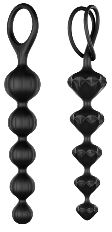 Satisfyer Love Beads, 20.5cm, Black