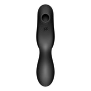 Satisfyer Curvy Trinity 2 Insertable Air Pulse Vibrator, Black