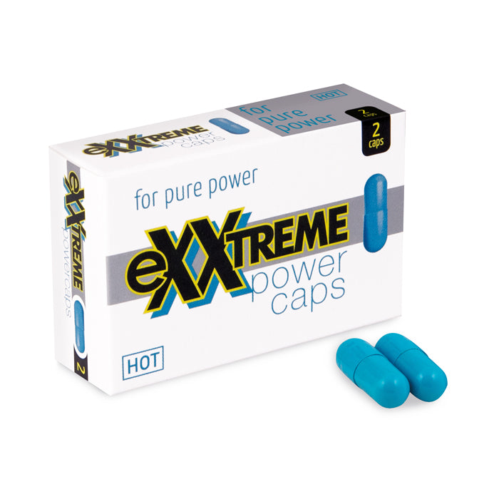 Exxtreme Power Caps Man 2-pack supplements - Hot Ero
