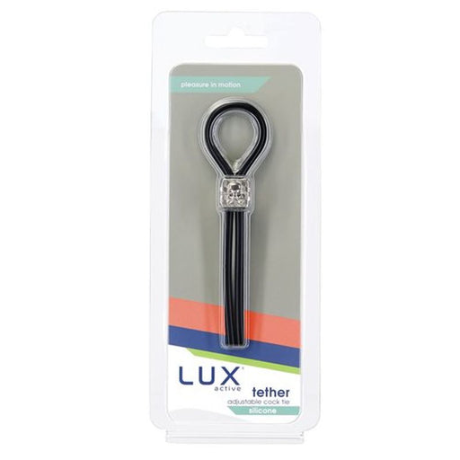 LUX Active Tether Adjustable Cock Tie, Black