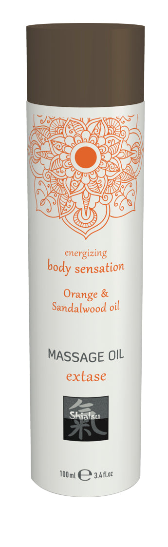 Shiatsu Massage Oil Extase Orange And Sandalwood Oil 100ml