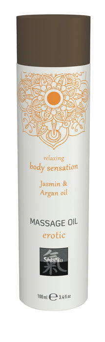 Shiatsu Massage Oil Erotic Jasmin And Argan Oil 100ml