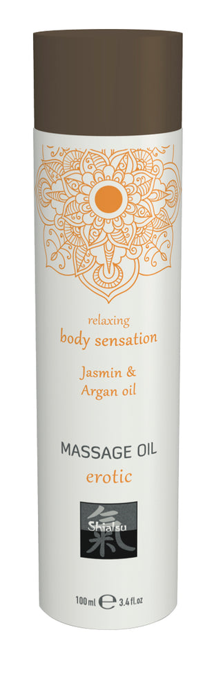 Shiatsu Massage Oil Erotic Jasmin And Argan Oil 100ml