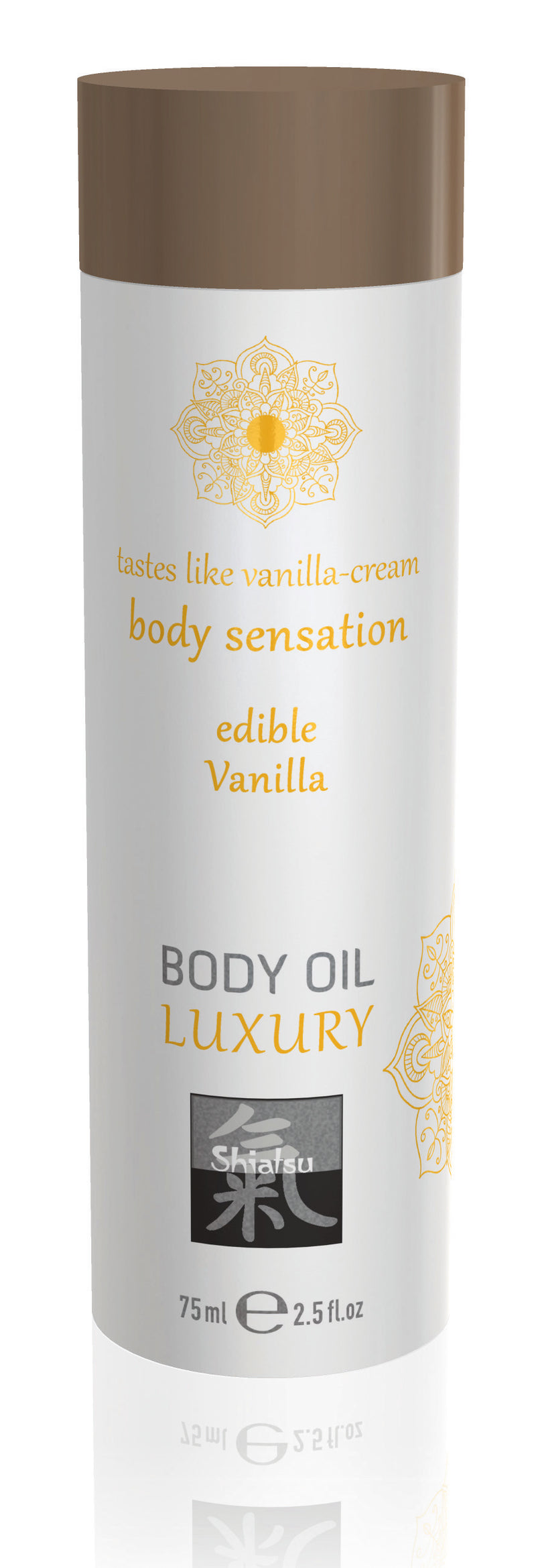 Shiatsu Luxury Body Oil Edible Vanilla 75ml