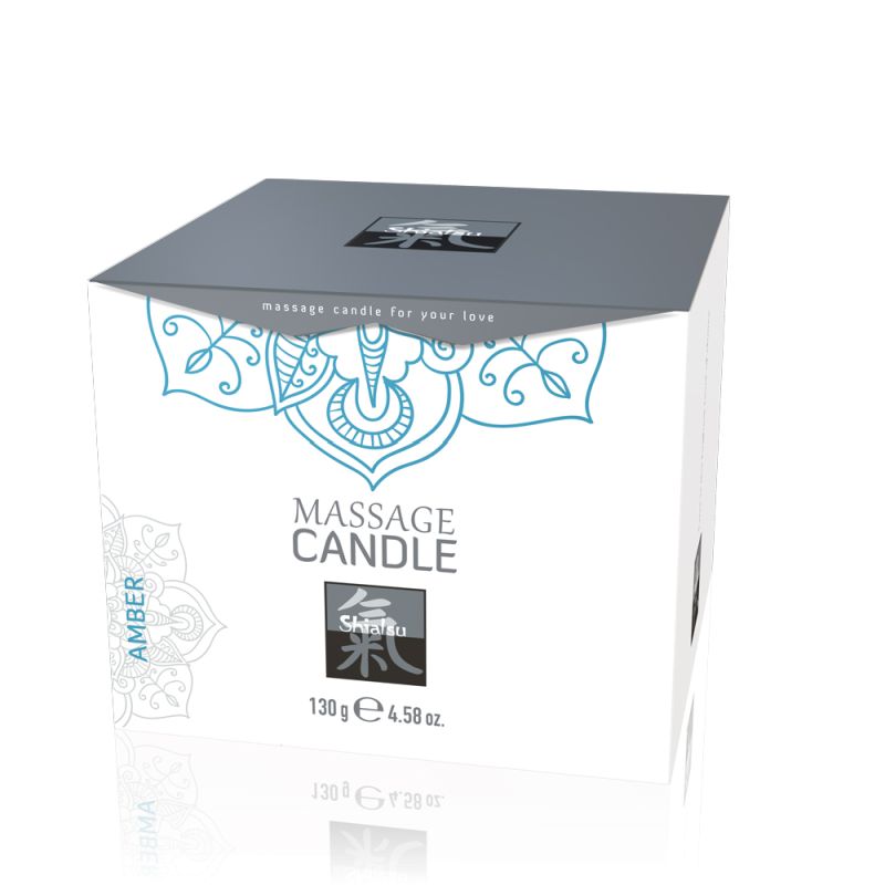 Shiatsu Massage Candle, Amber, 130g