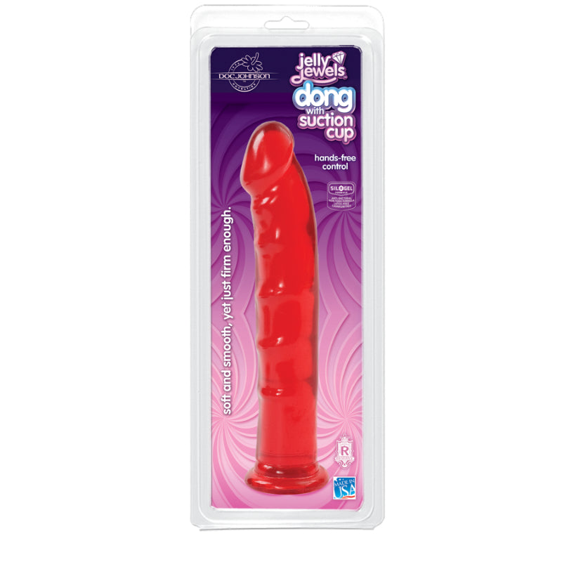 Dong With Suction Cup Ruby