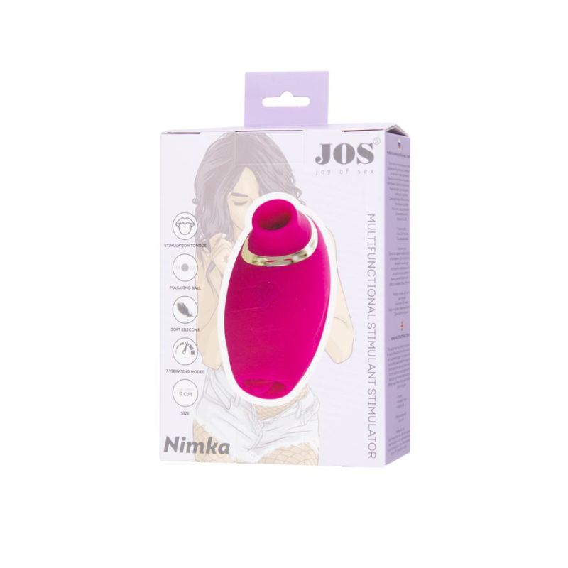 JOS 'Nimka' Air Pulse Wave Stimulator, Pink