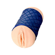 JOS Lulu Dual End Masturbator, 14.5cm x 6.2cm, Blue