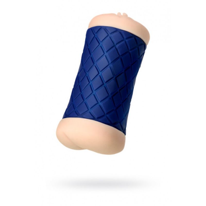 JOS Lulu Dual End Masturbator, 14.5cm x 6.2cm, Blue