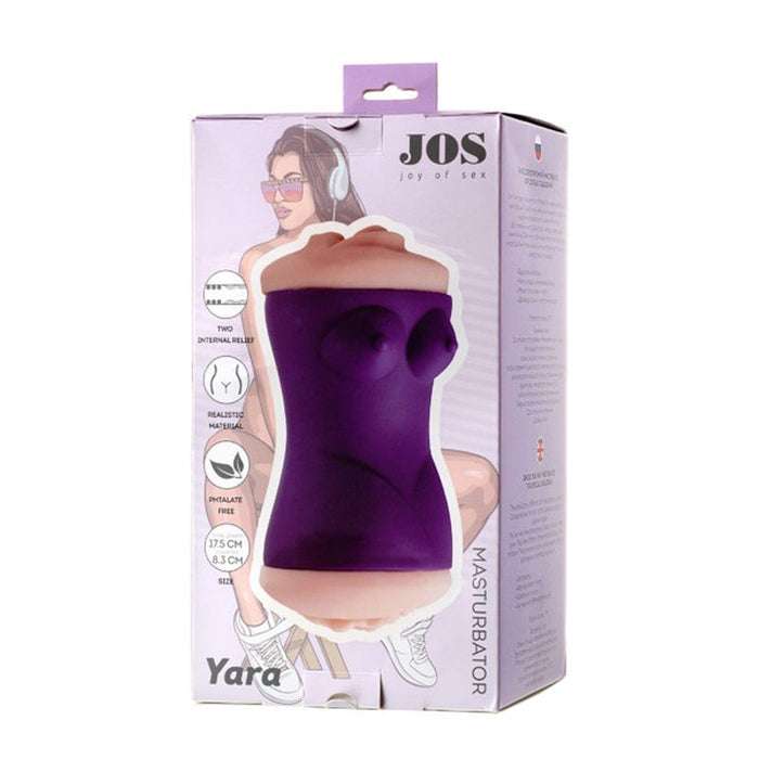 JOS Yara Masturbator Purple 18cm x 8.5cm