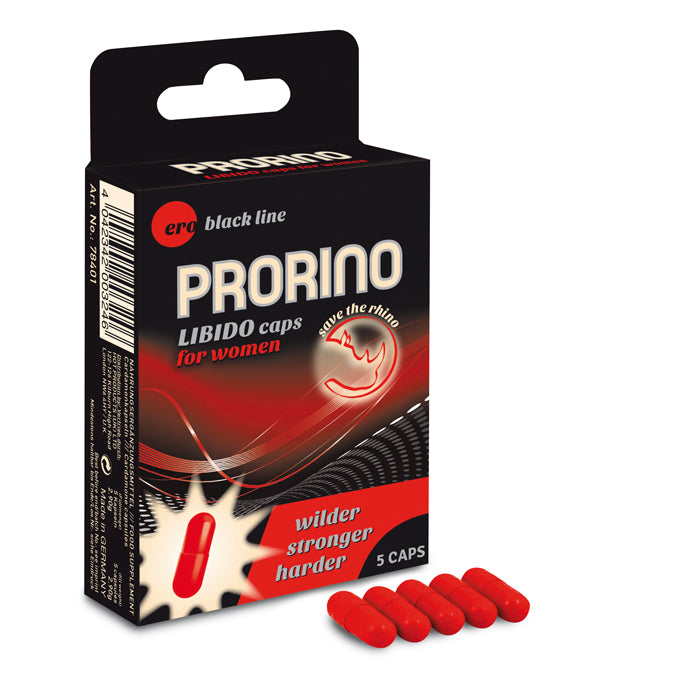 PRORINO Libido Caps For Women 5pk - Supplements