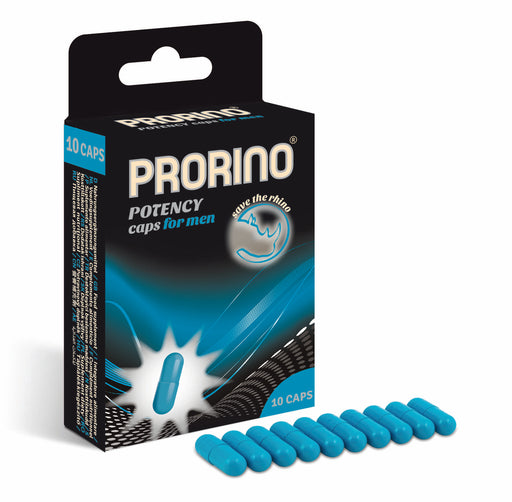 Hot Ero PRORINO Potency Caps For Men 10pk - Supplements