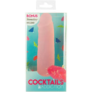 Addiction Cocktails Dildo, Peach Bellini, 5.5in/14cm