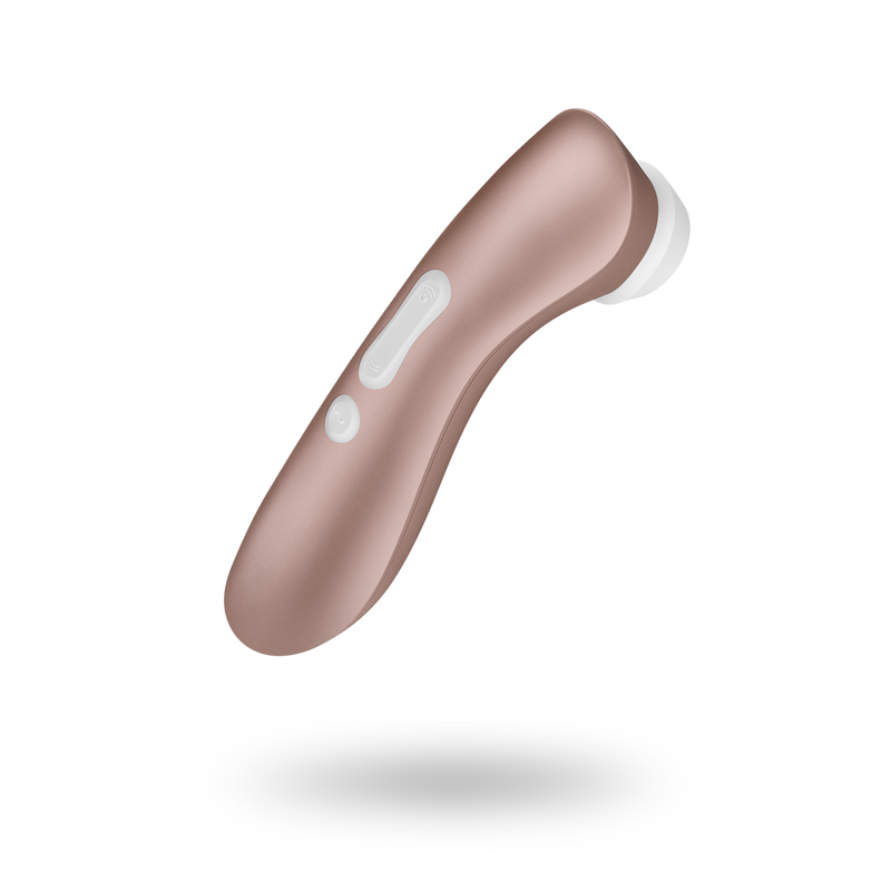 Satisfyer Pro 2+ Air Massager, Pink (Rose Gold)