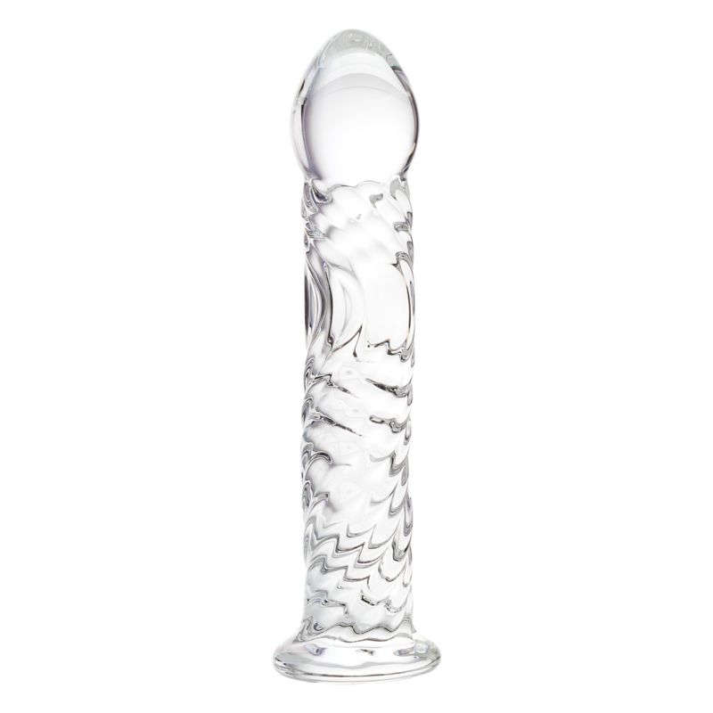 Sexus Glass Dildo, 16cm, Clear