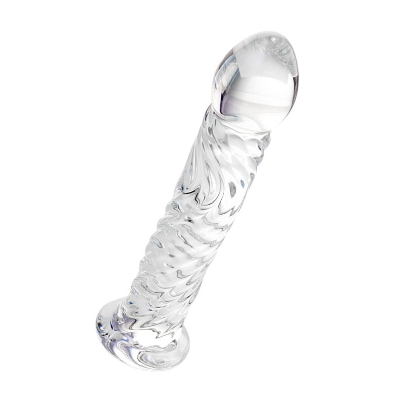 Sexus Glass Dildo, 16cm, Clear