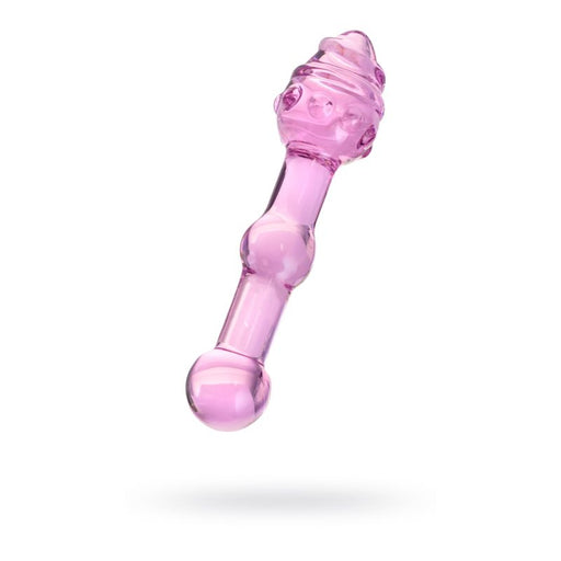 Sexus Glass Dildo Pink 17cm