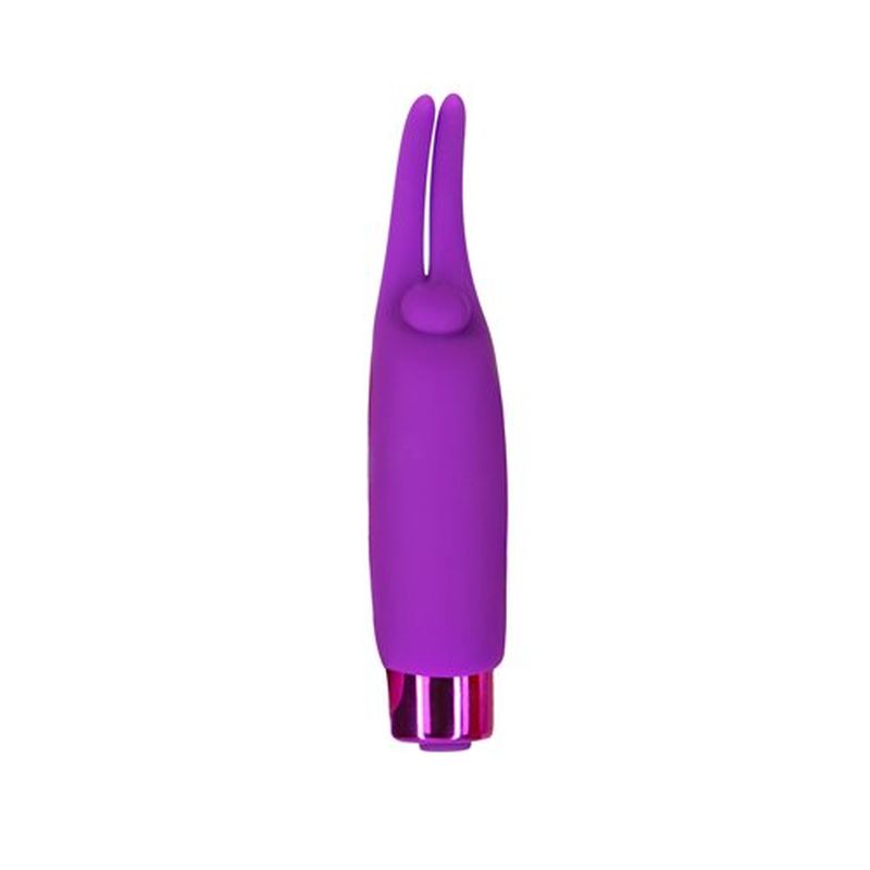 Power Bullet Teasing Tongue with Rechargeable Bullet, Purple