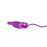 Power Bullet Teasing Tongue with Rechargeable Bullet, Purple