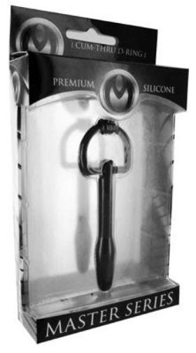 Master Series The Hallows Cum-Thru D-Ring Penis Plug