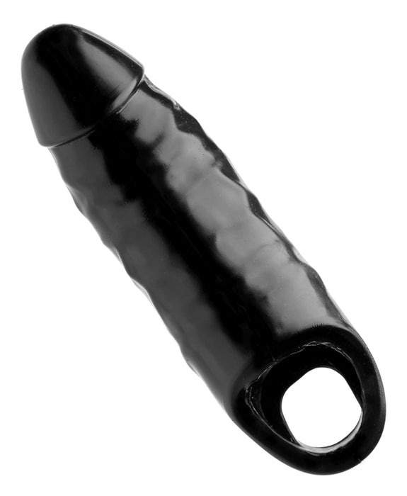 Master Series XL Black Mamba Cock Sheath, Black