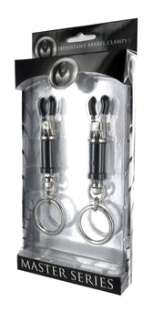 Master Series Bondage Ring Barrel Clamps