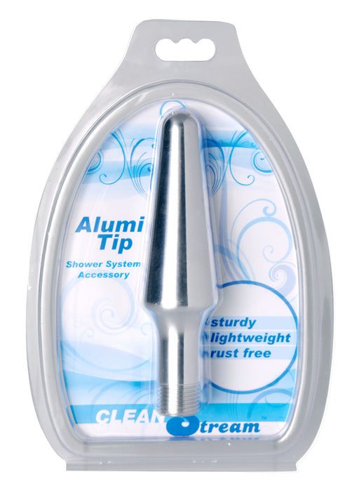 CleanStream AlumiTip Aluminium Enema Nozzle Tip, Grey