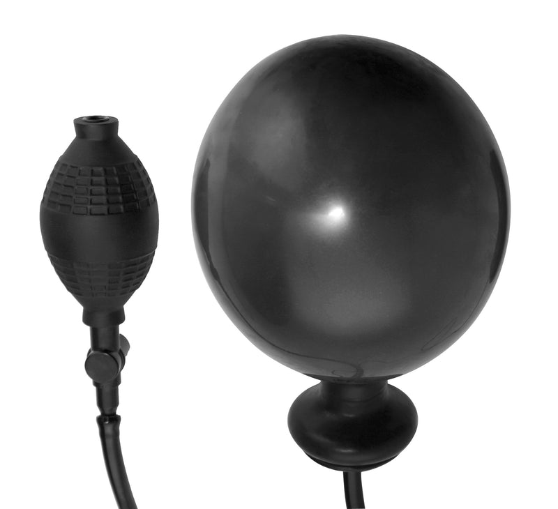 Master Series Expander Inflatable Anal Plug, Black