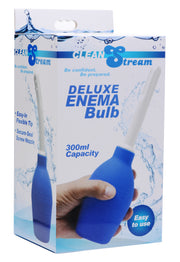 CleanStream Deluxe Enema Bulb, Blue, 284ml