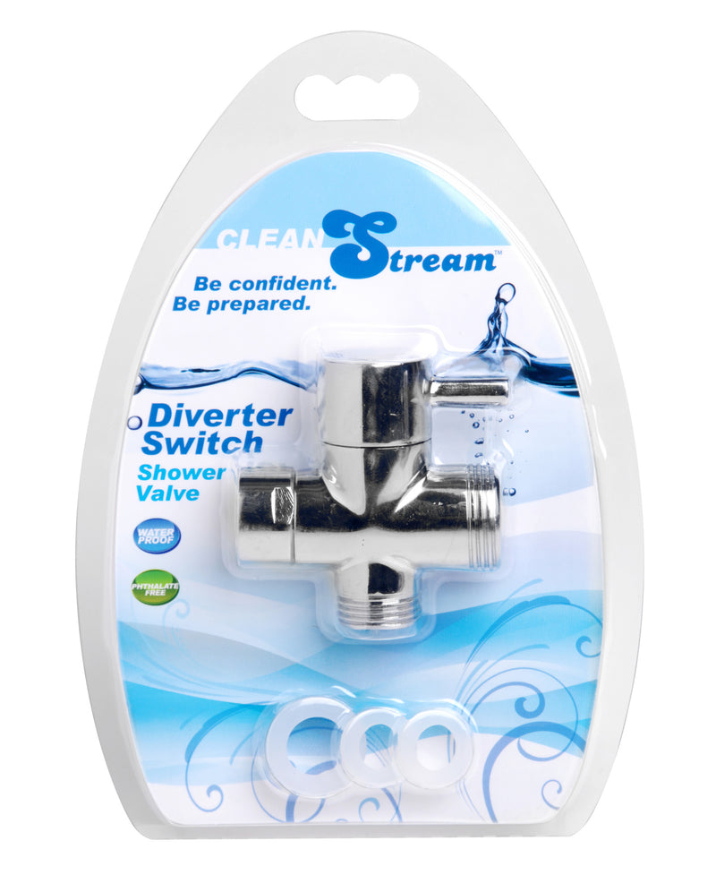 Cleanstream Diverter Switch Shower Valve, Silver