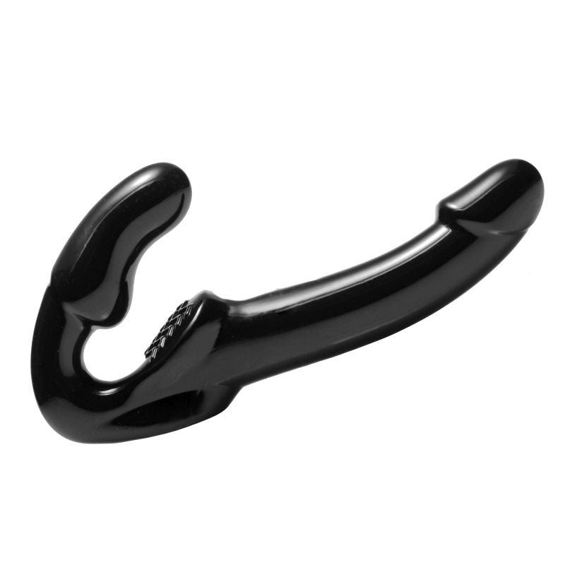 Strap U Revolver II Strapless Strap On Dildo, Black
