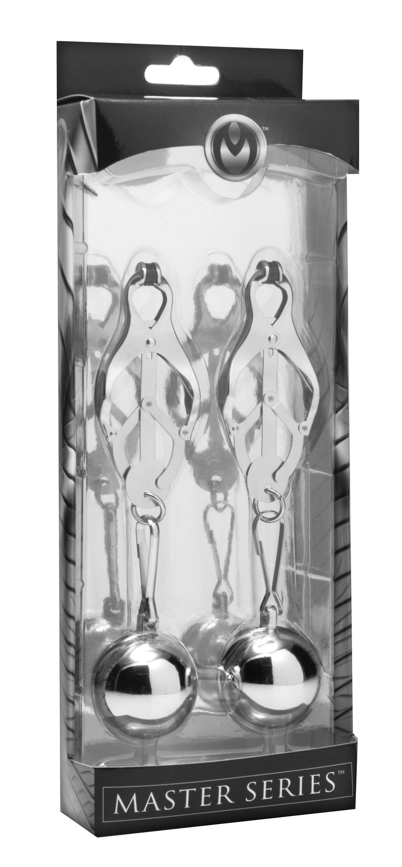 Master Series Deviant Monarch Weighted Nipple Clamps