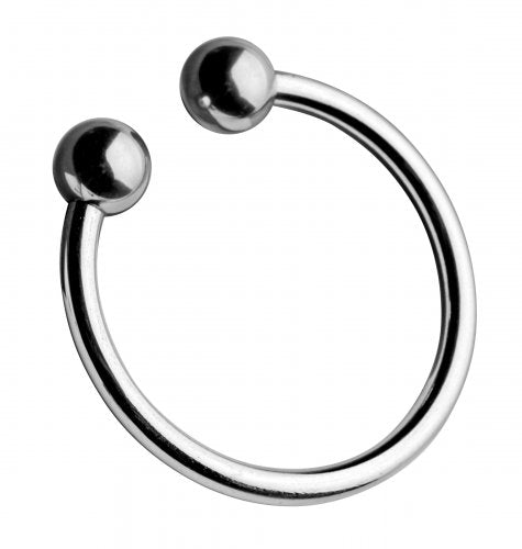 Master Series Pressure Point Beaded Glans Ring, Chrome