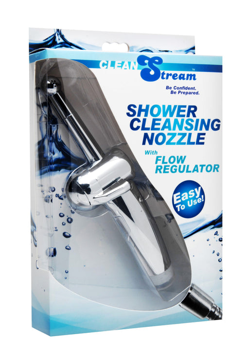 CleanStream Shower Cleansing Nozzle with Flow Regulator, Grey