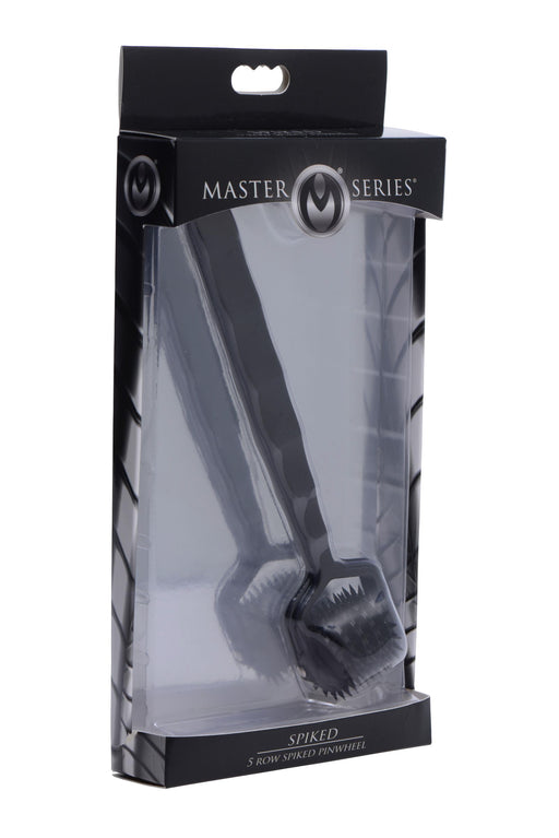 Master Series Spiked 5 Row Pinwheel, Black