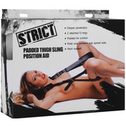 Strict Padded Thigh Sling Position Aid, 218cm, Black