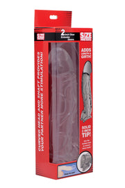 Size Matters 2"/5cm Extender Sleeve, Clear