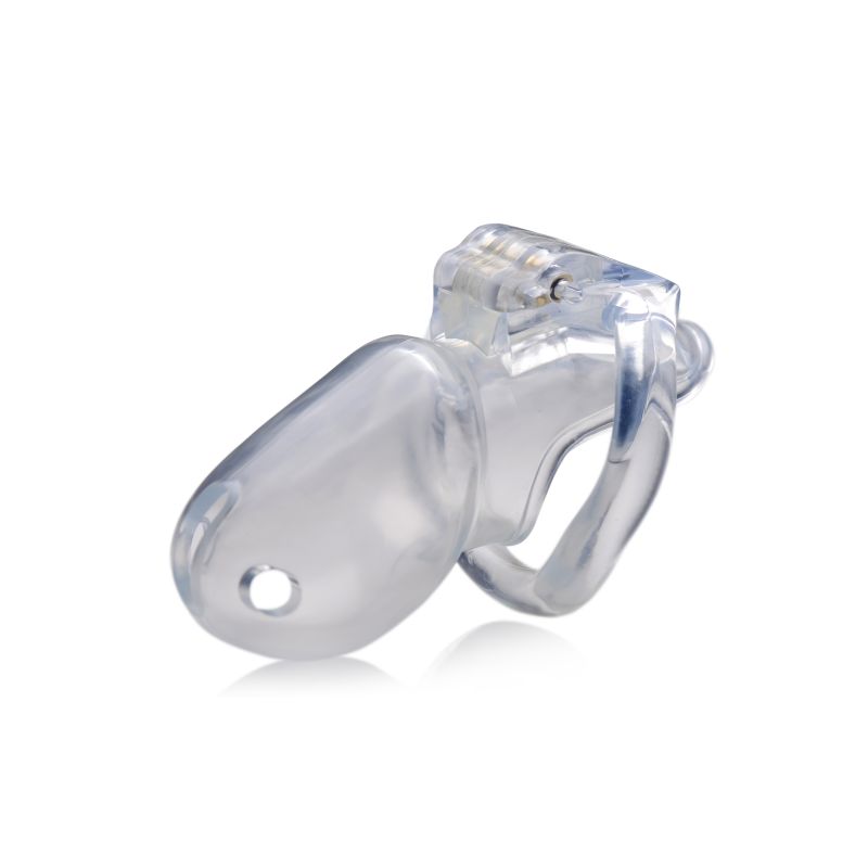 Master Series Clear Captor Chastity Cage, Large