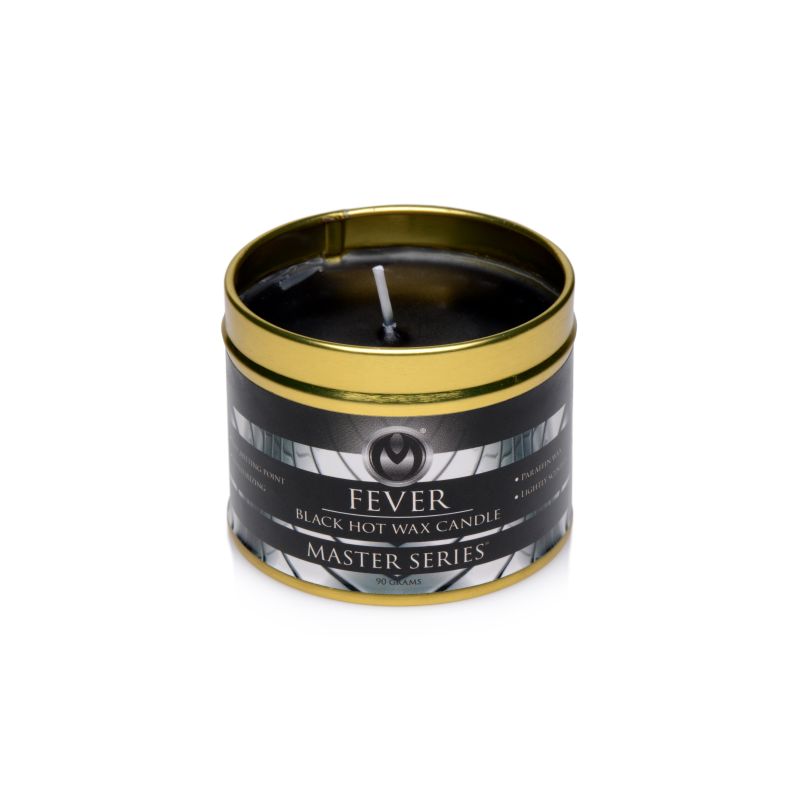 Master Series Fever Hot Wax Candle, Black