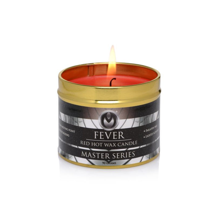 Master Series Fever Red Hot Wax Candle, Red
