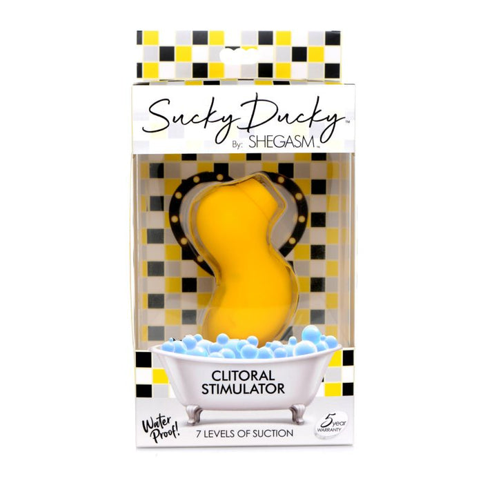 Shegasm Sucky Ducky Clit Stimulator Yellow