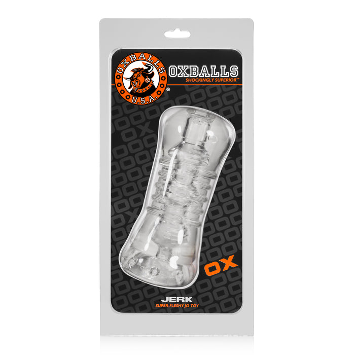 OxBalls Jerk Masturbator, Clear