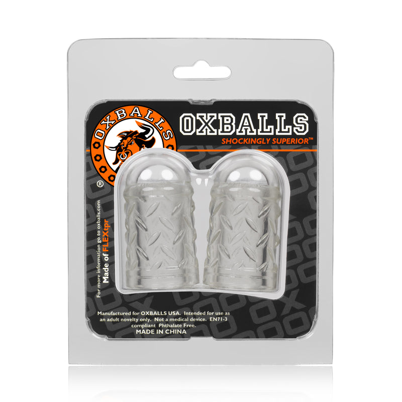 OxBalls Gripper Nipple Puller (pair), Clear