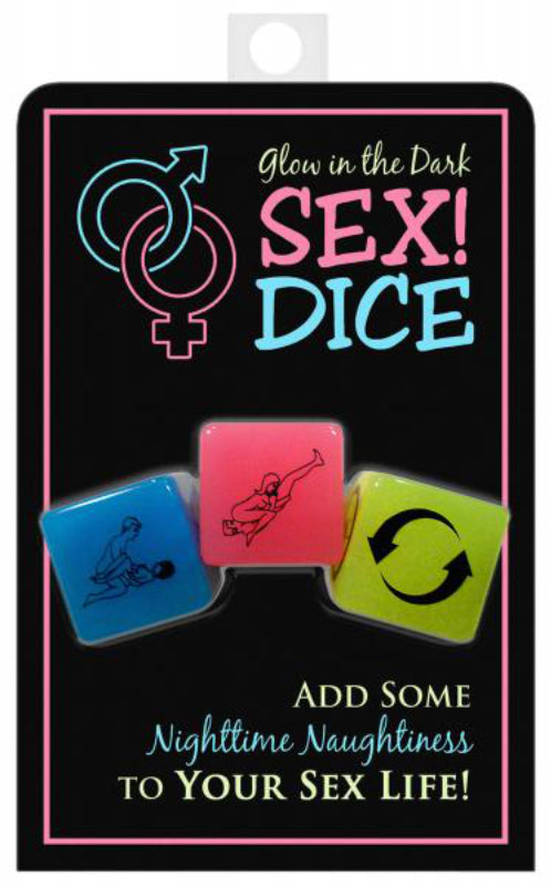Glow In The Dark Sex Dice - Kheper Games