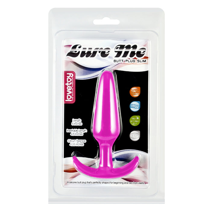 Lovetoy Lure Me Classic Anal Plug L Pink